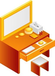 梳妝臺上的建筑美學 紙巾盒與抽屜的設計融合